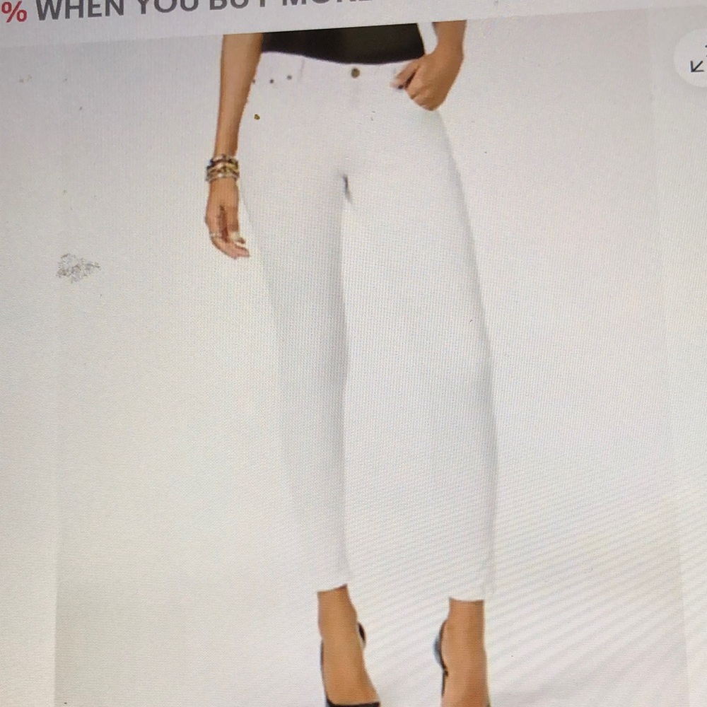 Michael Kors Selma Skinny White Jeans